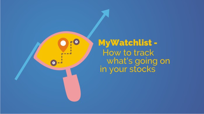 Tracking stocks using StockEdge