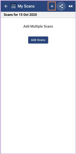 How to create scan list step 2