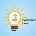 Understanding 'investment ideas' of stockedge 14 A bright light bulb with a plant growing in a hand inside it, symbolizing investment ideas, against a blue background. Rays of light emanate from the glowing bulb, indicating it is on or shining brightly. To the right of the light bulb, “investment ideas” is written in bold black letters.