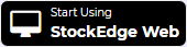 A black rectangular button with white text and a white icon of a computer monitor. The text reads “start using stockedge web”. The icon is a simple line drawing of a computer monitor.