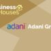 Adani group - empowering india - shaping a new future 12 A logo for the adani group, an indian multinational conglomerate headquartered in ahmedabad, gujarat, india. The logo includes the stylized name “adani” in blue letters, with a curved orange line underneath.