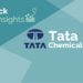 Tata chemicals ltd. -serving society through science 14 A graphic featuring the logo and name of “tata chemicals ltd” on a geometric background, accompanied by the “stock insights” logo and iconography.