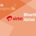 Bharti airtel limited- connecting homes-touching millions of lives 28 Bharti airtel ltd. Logo, a leading indian telecommunications company, on a red background
