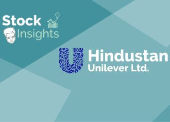 A graphic with the text "stock insights" above the hindustan unilever limited logo.