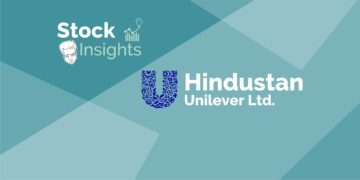 A graphic with the text "stock insights" above the hindustan unilever limited logo.
