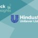 Hindustan unilever limited - sustainable living commonplace 11 A graphic with the text "stock insights" above the hindustan unilever limited logo.