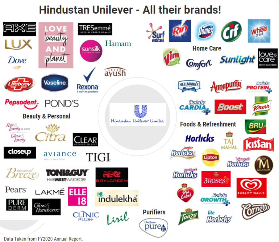 segments of hindustan unilever