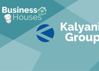 A graphic showcases a collaboration between several business entities and kalyani group, a diversified company with interests in technology, engineering, and other sectors