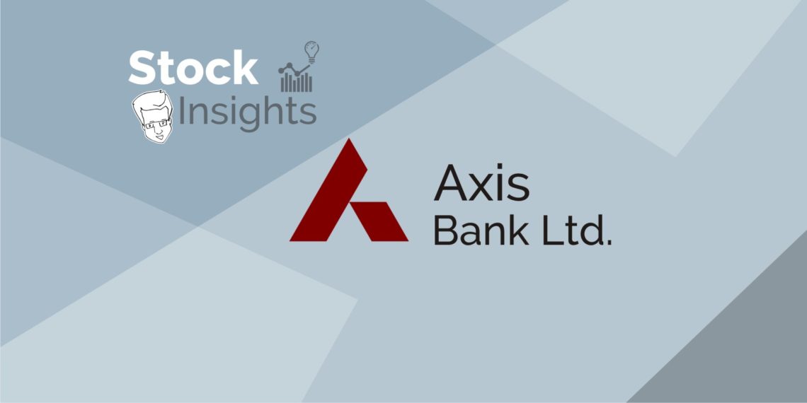 The dynamic and forward-looking axis bank logo, symbolizing growth and prosperity