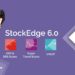 Stockedge version 6. 0 10 A promotional image for stockedge 6. 0. It features a thumbs-up gesture, the software’s logo, and icons representing various stock scanning features against a purple background.