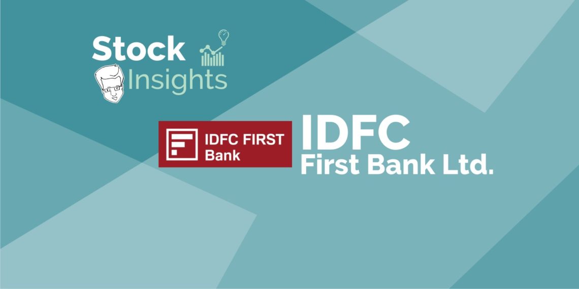 Banner image showing idfc bank ltd. And its logo