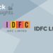 Idfc ltd. - strengthening foundation for long term growth 9 A graphic titled “stock insights” with a stylized face and light bulb icons. It features the logo and name of idfc limited in colorful letters against a geometric grey background. The logo is centered in the image with each letter in different colors.