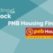 Trending stocks – pnb housing finance ltd. 14 A graphic design image of a blue background with a white bull and text that reads ‘trending stock pnb housing finance ltd. ’ and the logo for pnb housing finance limited