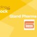 Trending stocks – gland pharma ltd. 7 Logo of a trending stock " gland pharma ltd. " in a yellow background.