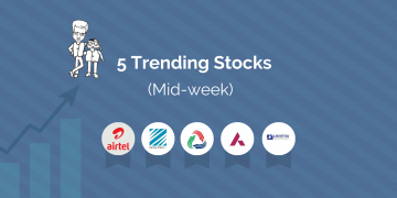 5 stocks that have been trending in the last 3 days