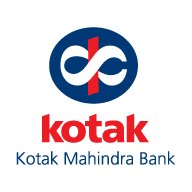 Logo of kotak mahindra bank.