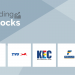 What’s trending: federal bank, subros, and 3 other stocks 13 A banner highlighting trending stocks, including kec international limited, irb infrastructure developers ltd, tvs motor company, and subros ltd, on a blue background with the text "trending stocks" above.