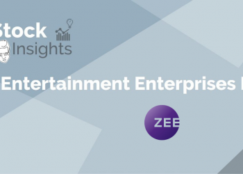 A graphic representation of zee entertainment enterprises ltd.