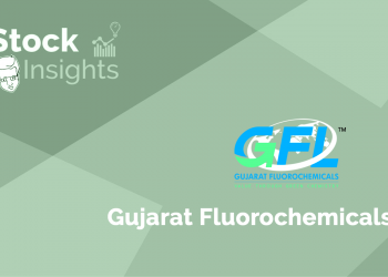Banner showing gujrat fluorochemicals ltd name and logo
