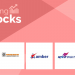 What’s trending: neogen chemicals, vodafone idea, and 3 other stocks 15 A pink background displays a title 'trending stocks' followed by logos and names of five companies: vi, unichem laboratories ltd, amber chemicals ltd, nt digital, vodafone idea, and neogen laboratories ltd. "