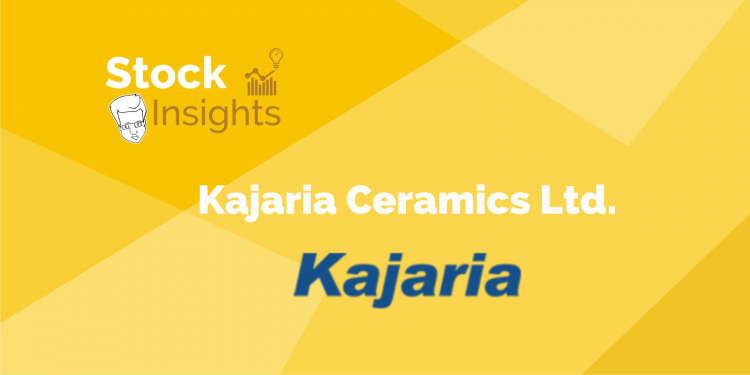 Kajaria Ceramics - India's Ceramic Tile Market Leader 2021