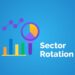 Beat the street with sector rotation strategy 30 A pic of magnifying glass, a bar graph, and a line graph in purple, orange, and green colors. The words “sector rotation” are written in white on the right side of the image.