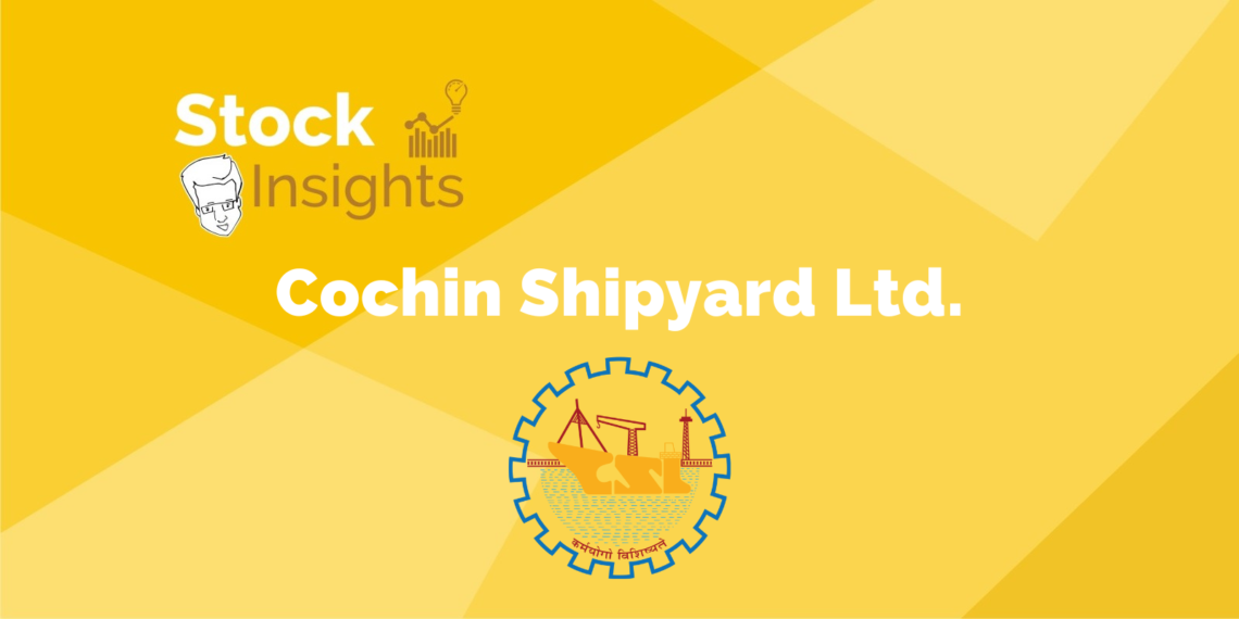 Share price of cochin shipyard