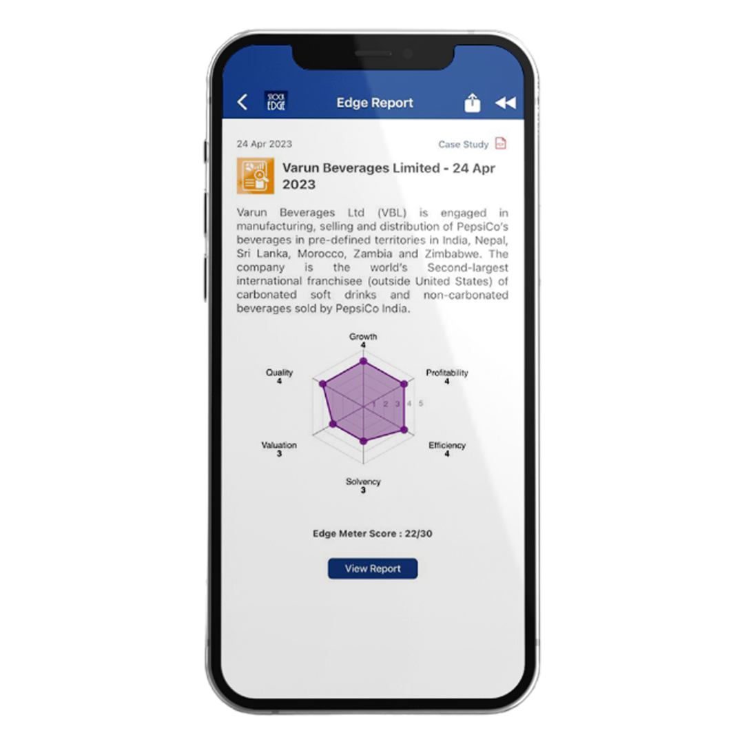 Simplify Stock Analysis With Edge Reports StockEdge