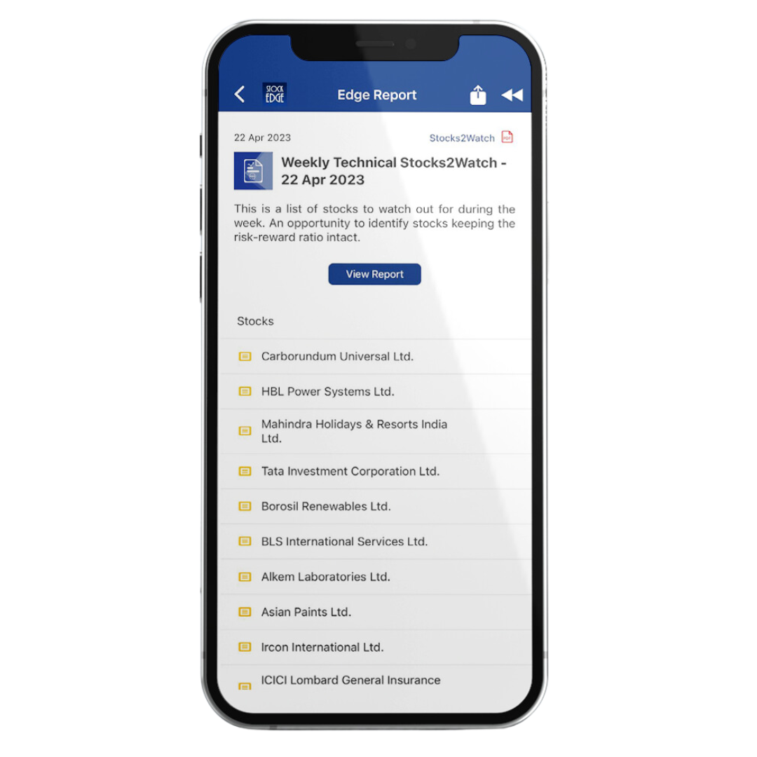 Simplify Stock Analysis With Edge Reports StockEdge
