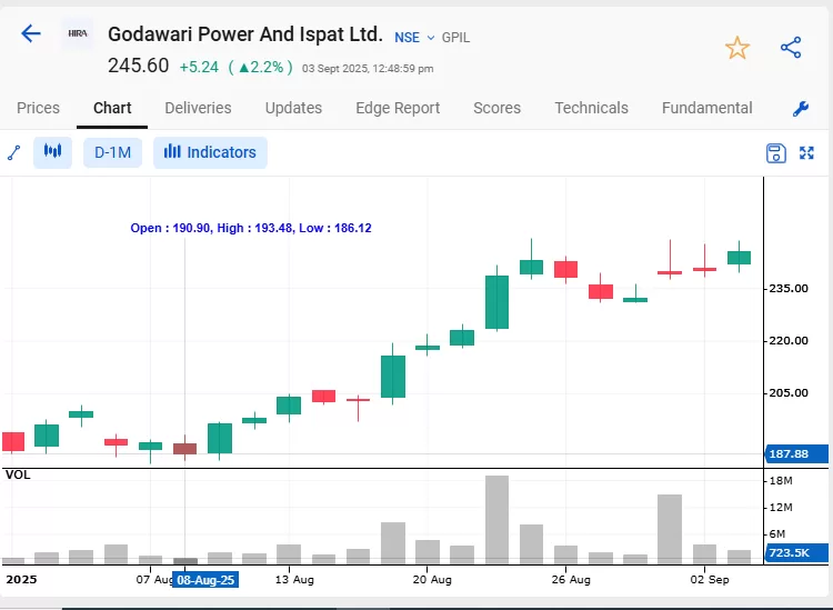 How stockedge screener works: 7 useful scans explained 11 Godawari power & ispat ltd.