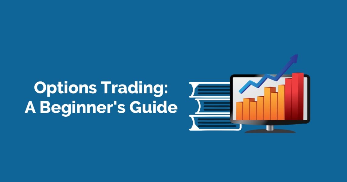 Options trading cover image for the blog.