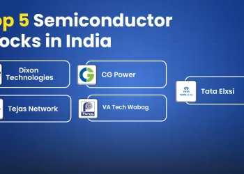Top 5 semiconductor stocks in india