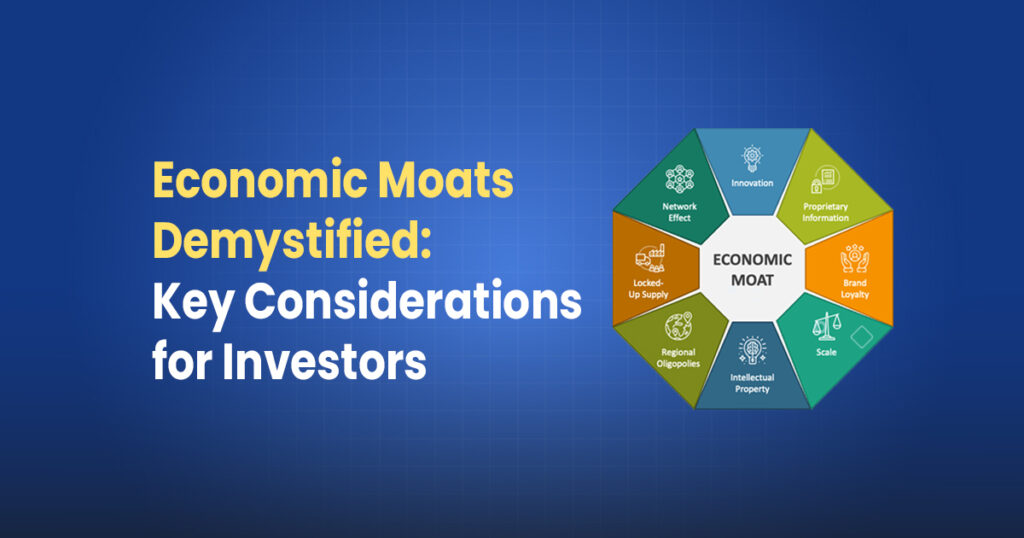 What are economic moats?