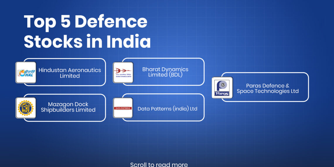 Best 5 defence stocks to invest in india 2024