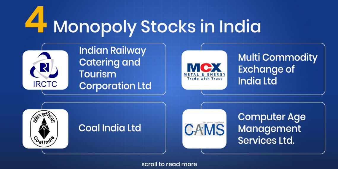 Top 4 monopoly stocks in india