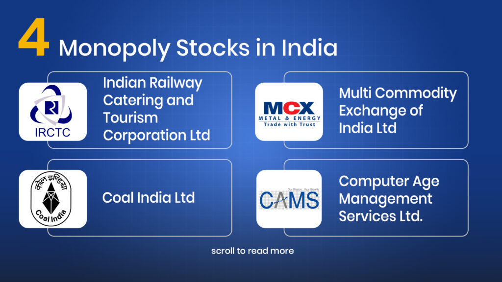 Top monopoly stocks in india_cover image