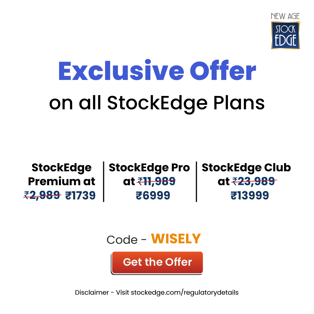 Exclusive Offer on all StockEdge Plans