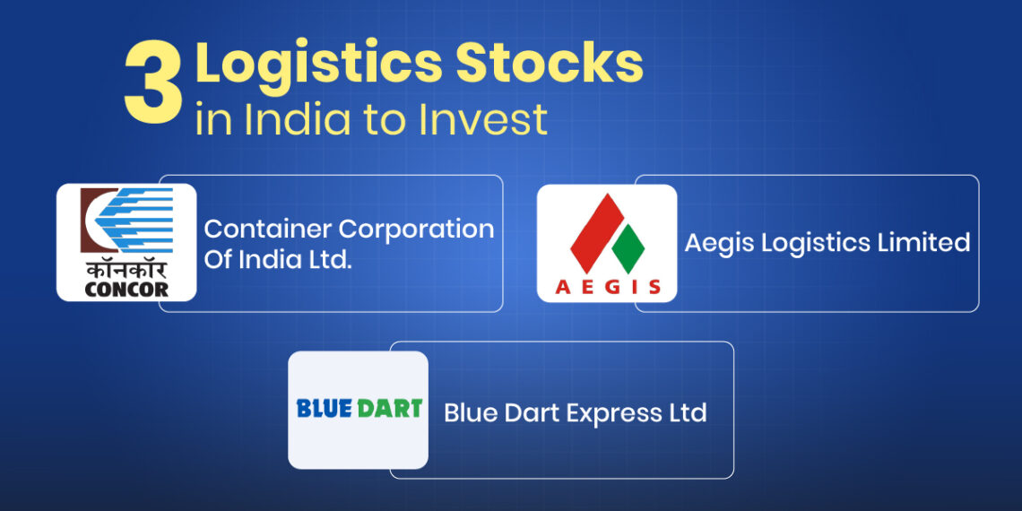 Top 3 logistics stocks in india