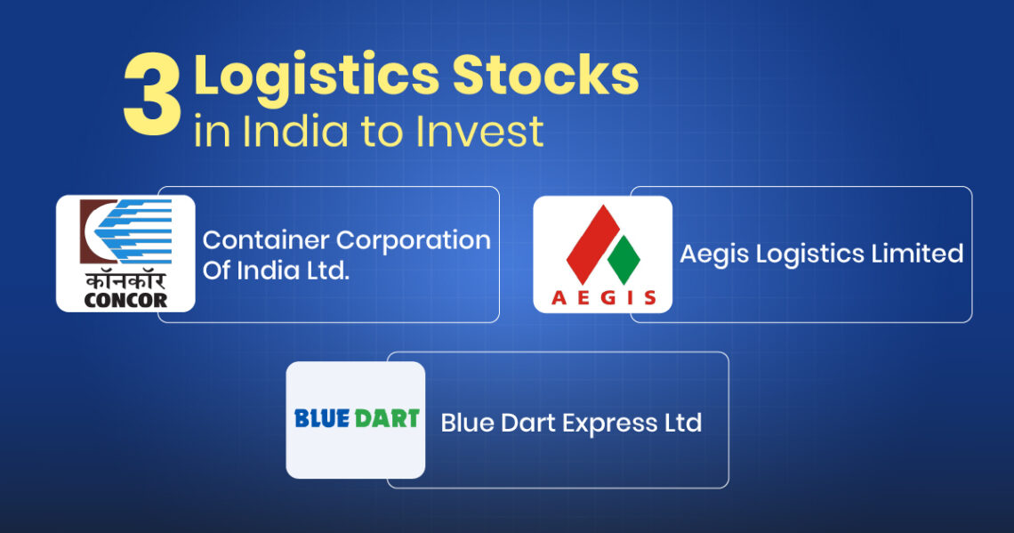 Top 3 logistics stocks in india
