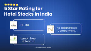 Best hotel stocks in India