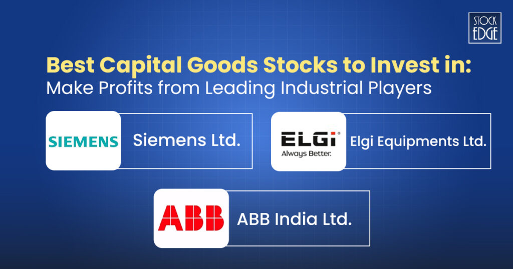 Best capital goods stocks in india_cover image