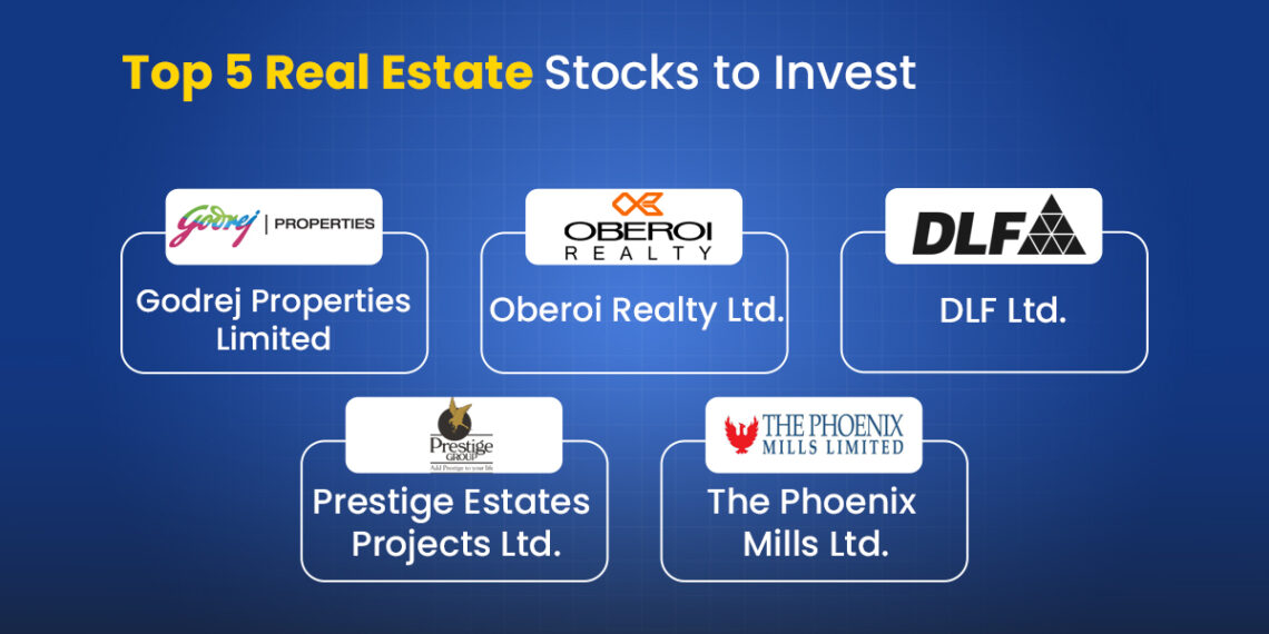 Check out the top 5 real estate stocks to invest