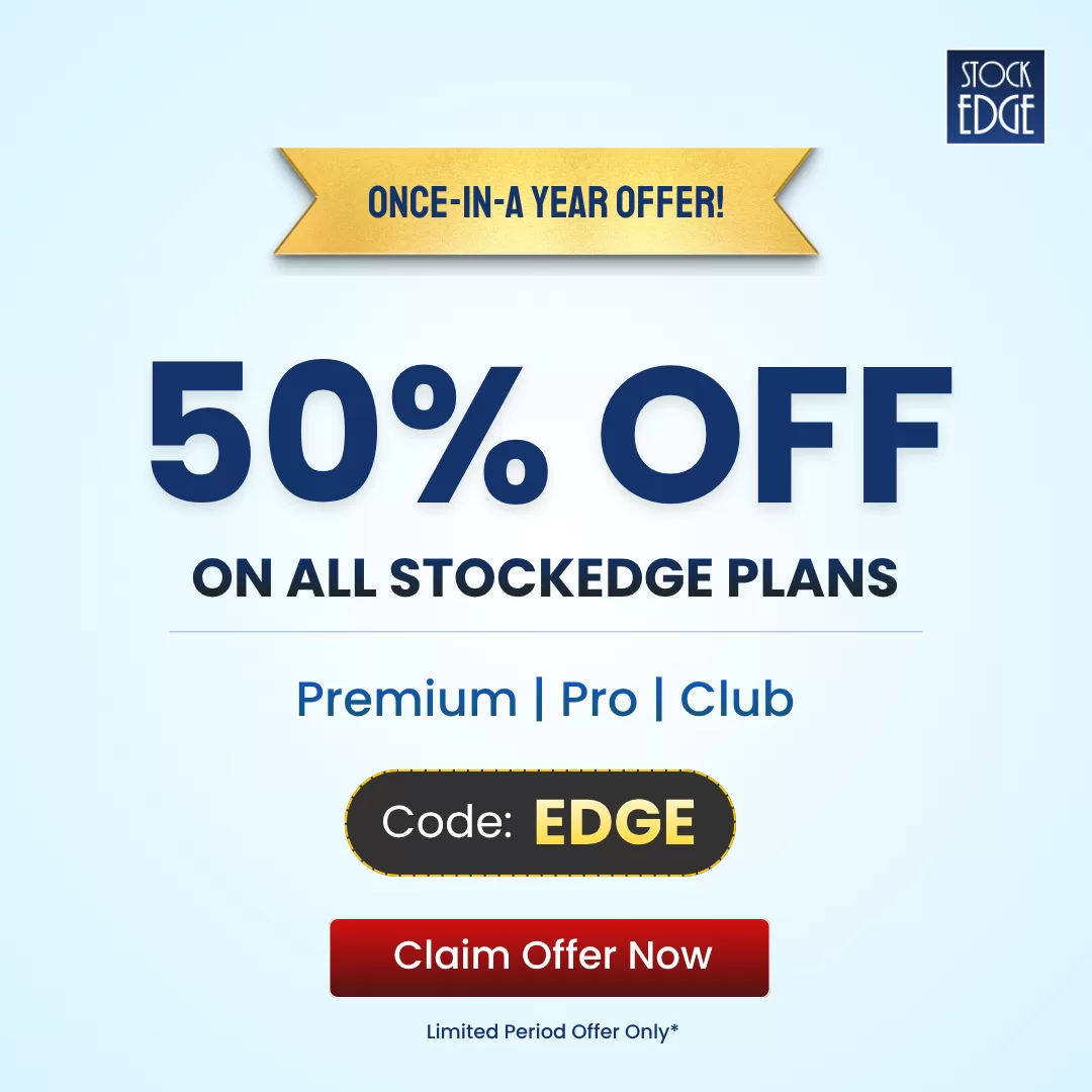 50% Off on StockEdge plans