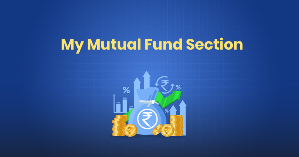 My mutual fund section stockedge