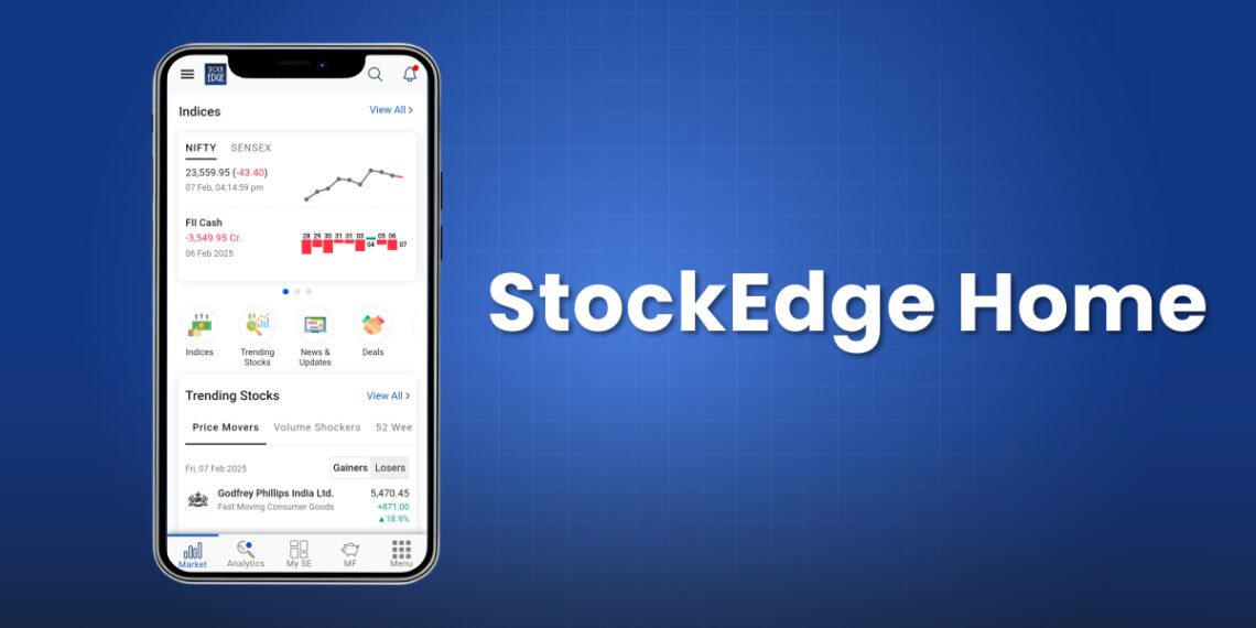 Know more about the stockedge home