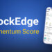 Stockedge momentum score
