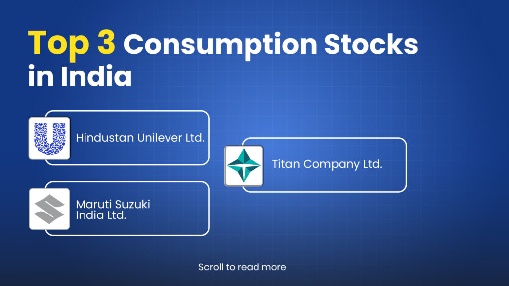 Check out the top 3 consumption stocks in india