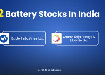 Top 2 battery stocks in india