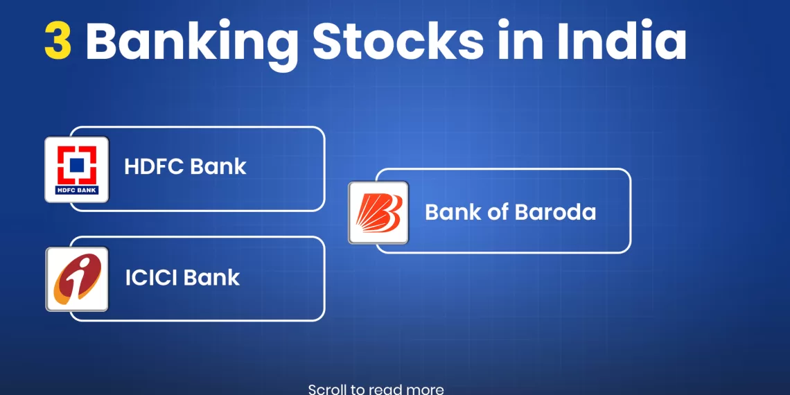 3 banking stocks in india