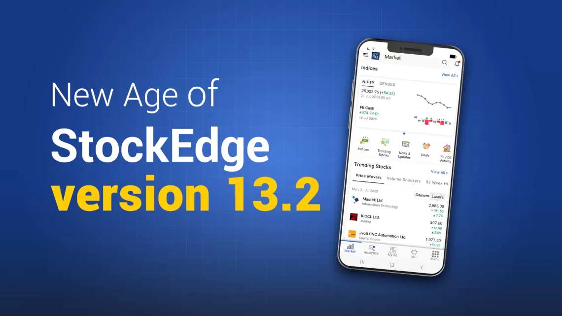 Stockedge version 13. 2